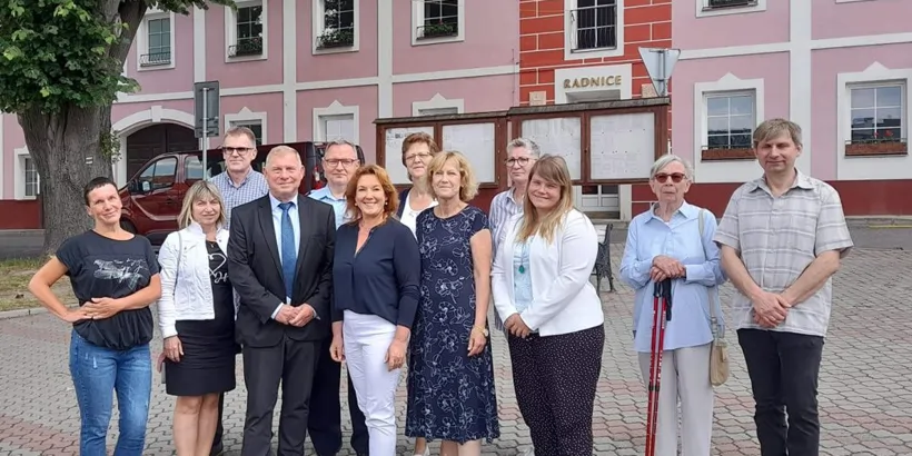 Elsterwerdaer Delegation zum Arbeitsbesuch in Hostka